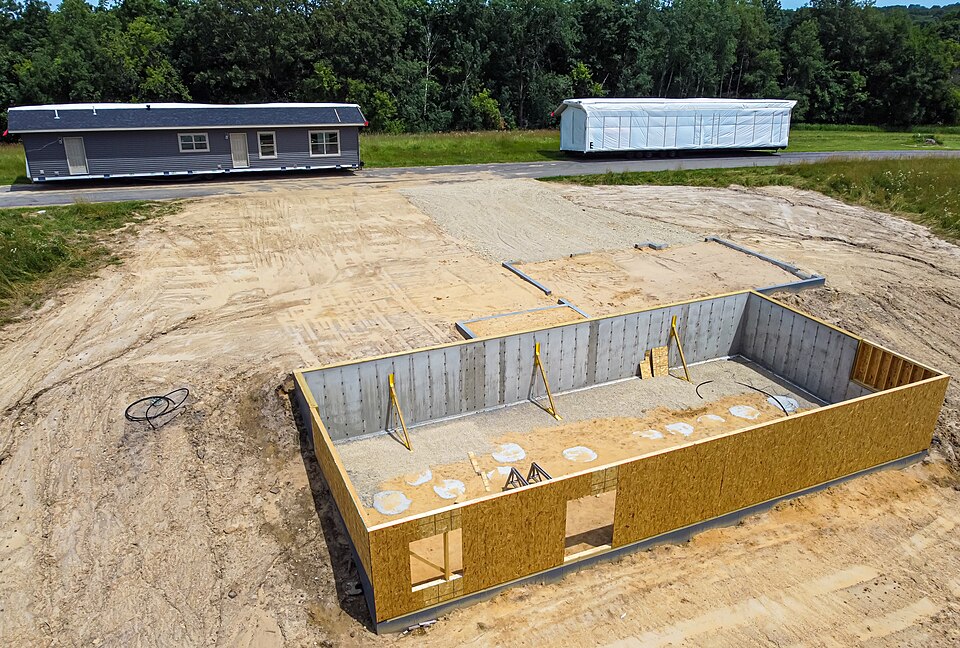 Vivienda prefabricada de construcción modular